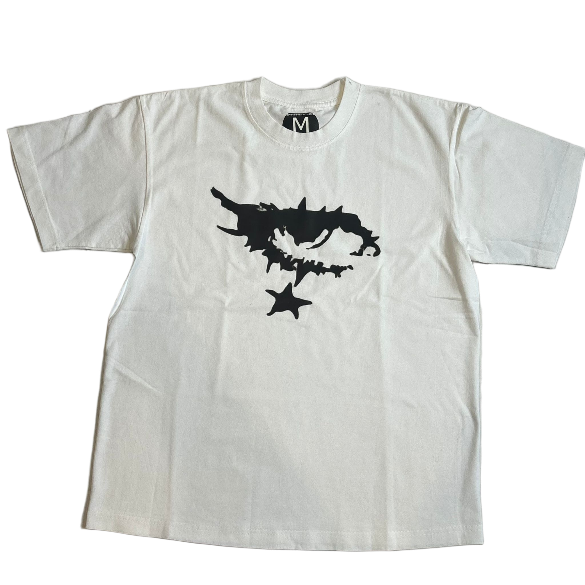 white tee